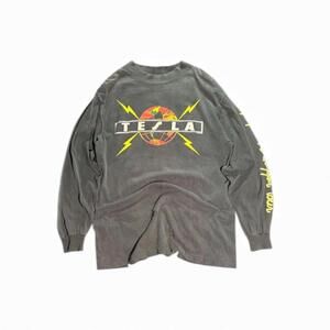 Vintage 1992 Giant Tag Thrashed “Tesla” L/S Tee